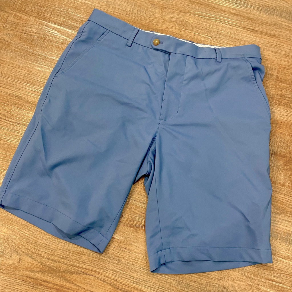 Men's Cornflower Blue J. Mclaughlin Shorts - Size 33 - Great Condition